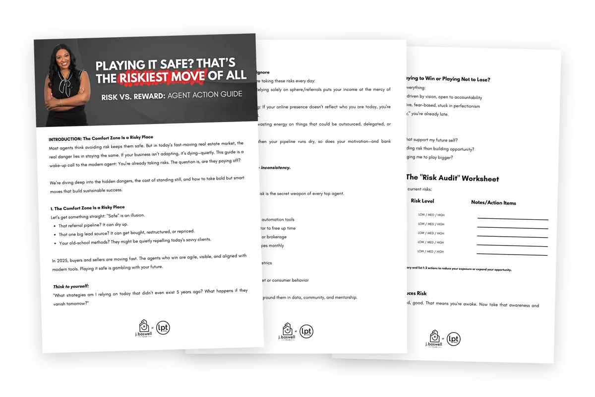 Risk Vs. Reward: Agent Action Guide