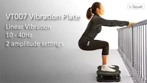 Strengthening Femoral Neck with L-Squat on a Vibration Plate