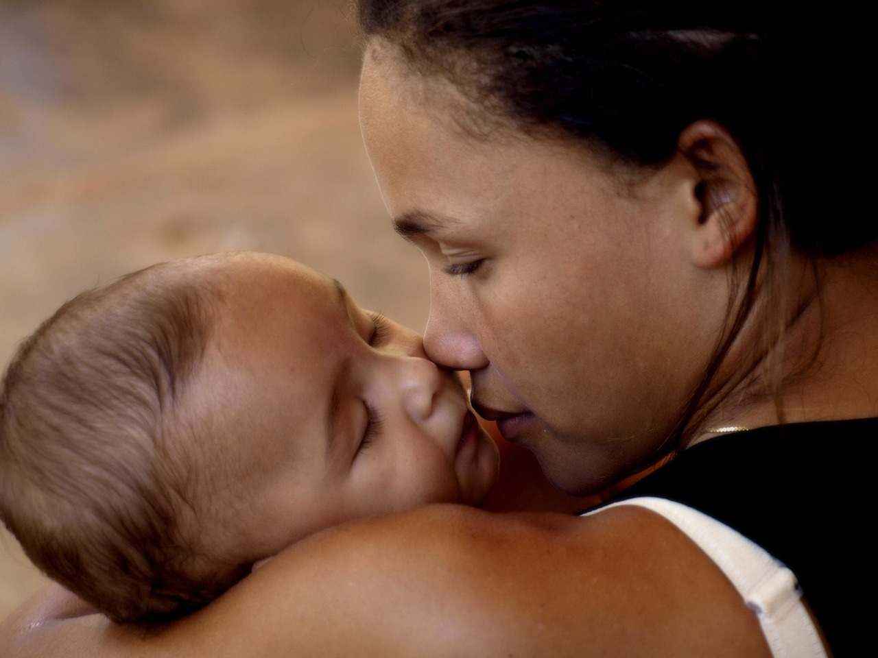 baby and mum