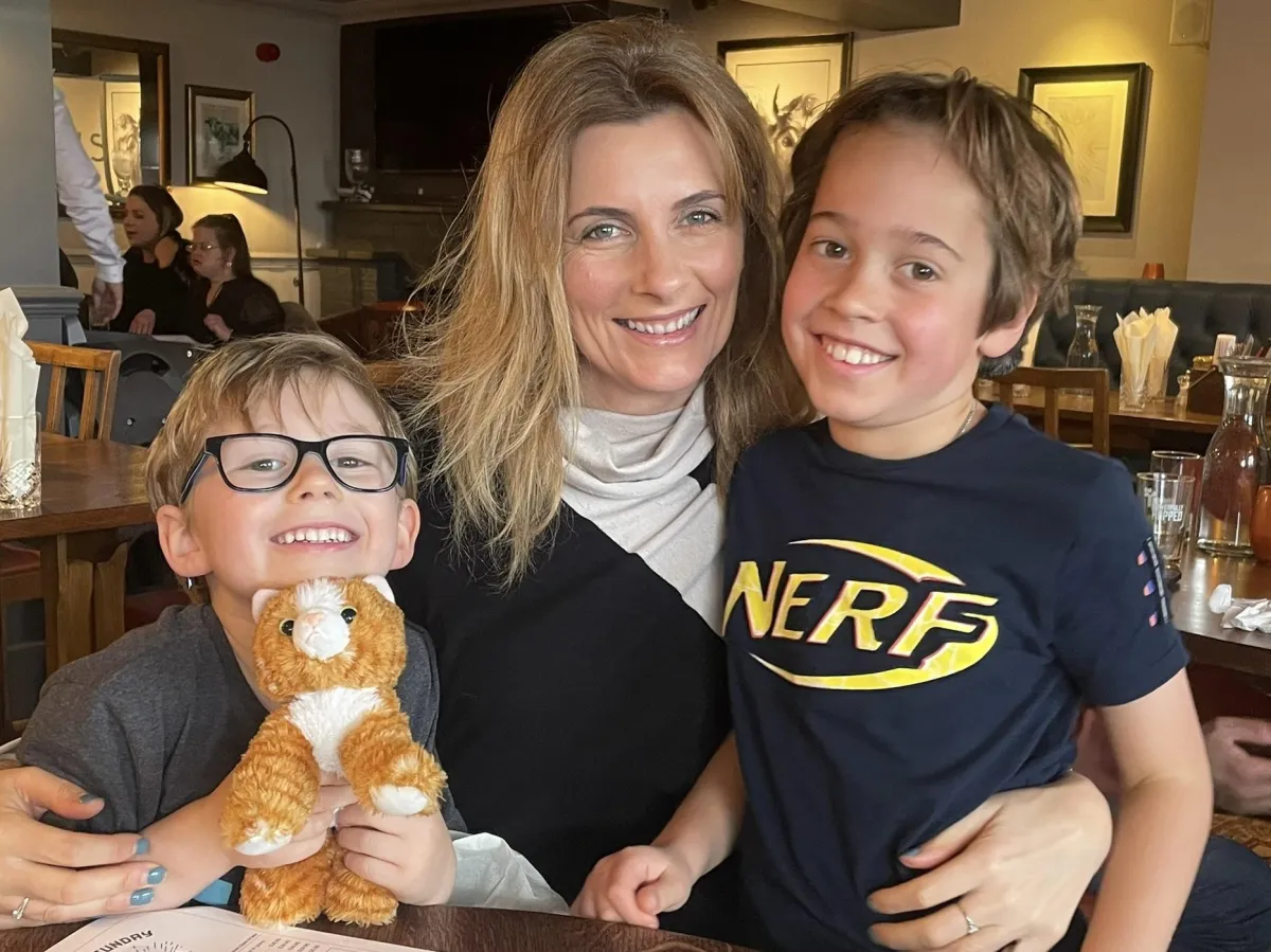 Emma and boys