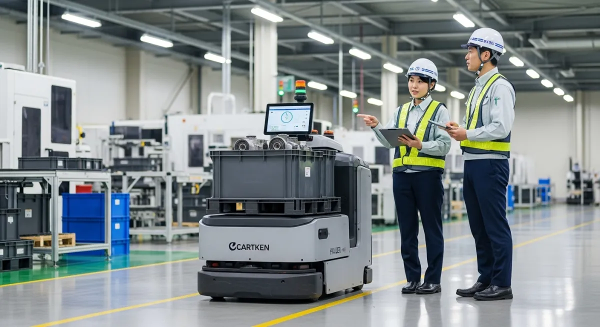 Cartken、産業用ロボットへ戦略転換。三菱電機グループから大型受注を獲得