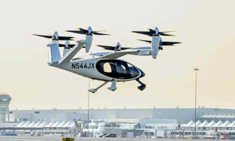 دبي تنفذ أول رحلة مأهولة للتاكسي الجوي الكهربائي بين مواقع متعددة