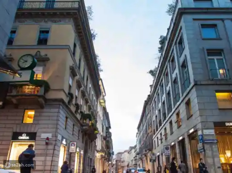 فيا مونتي نابوليوني: قلب ميلانو النابض بالموضة الفاخرة