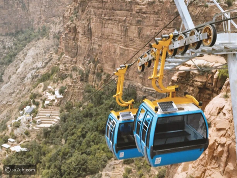 عسير من الأعلى.. تجربة التلفريك الساحرة