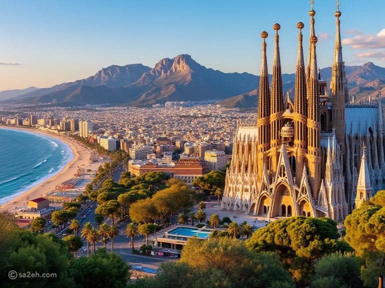 برشلونة: مدينة المتوسط بين الفن والتاريخ والشواطئ