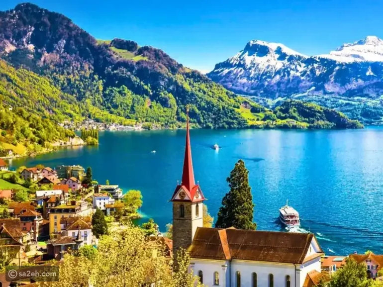 سويسرا: جولة بين الجبال والبحيرات في أجواء نقية وصحية