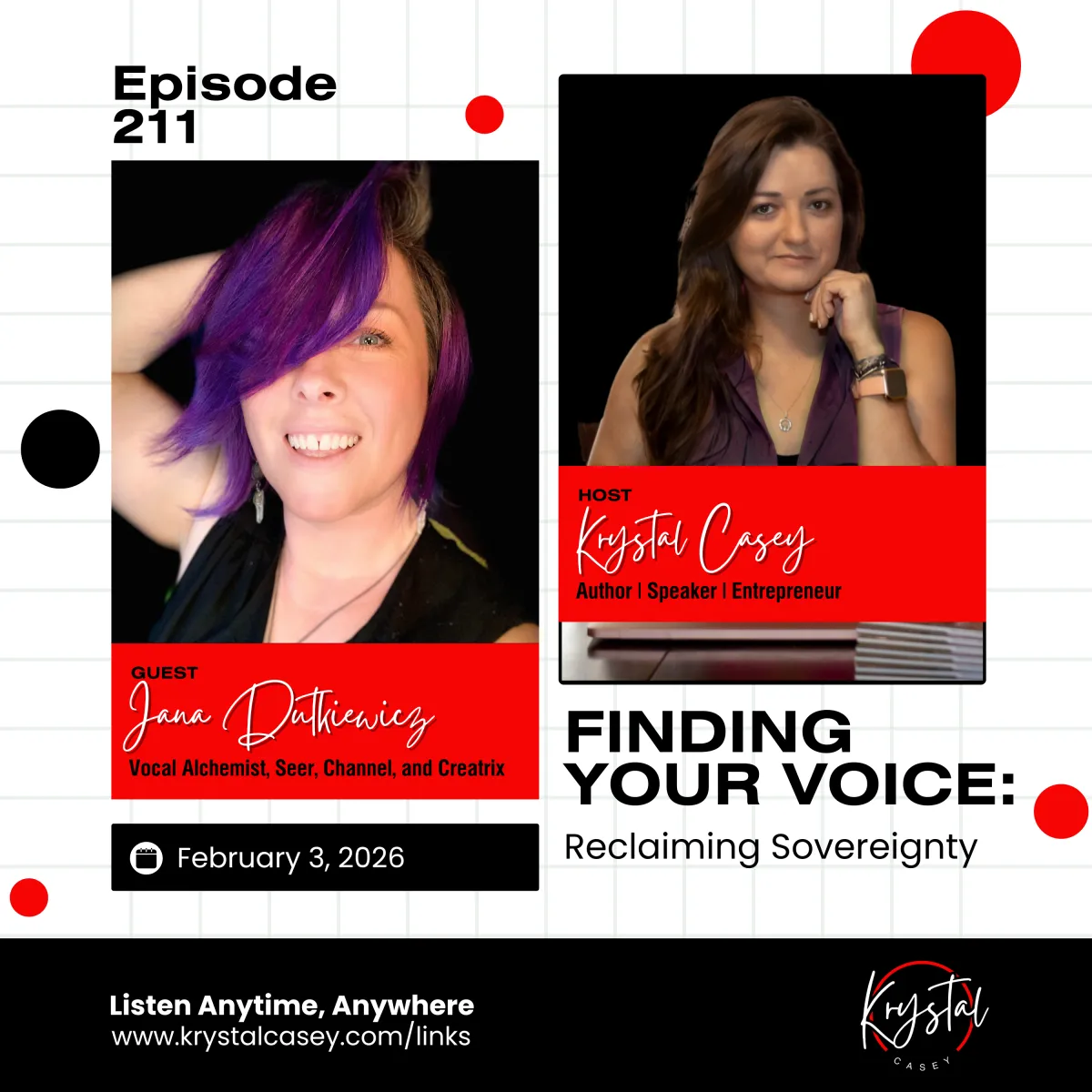 Finding Your Voice: Reclaiming Sovereignty (Featuring: Jana Dutkiewicz)