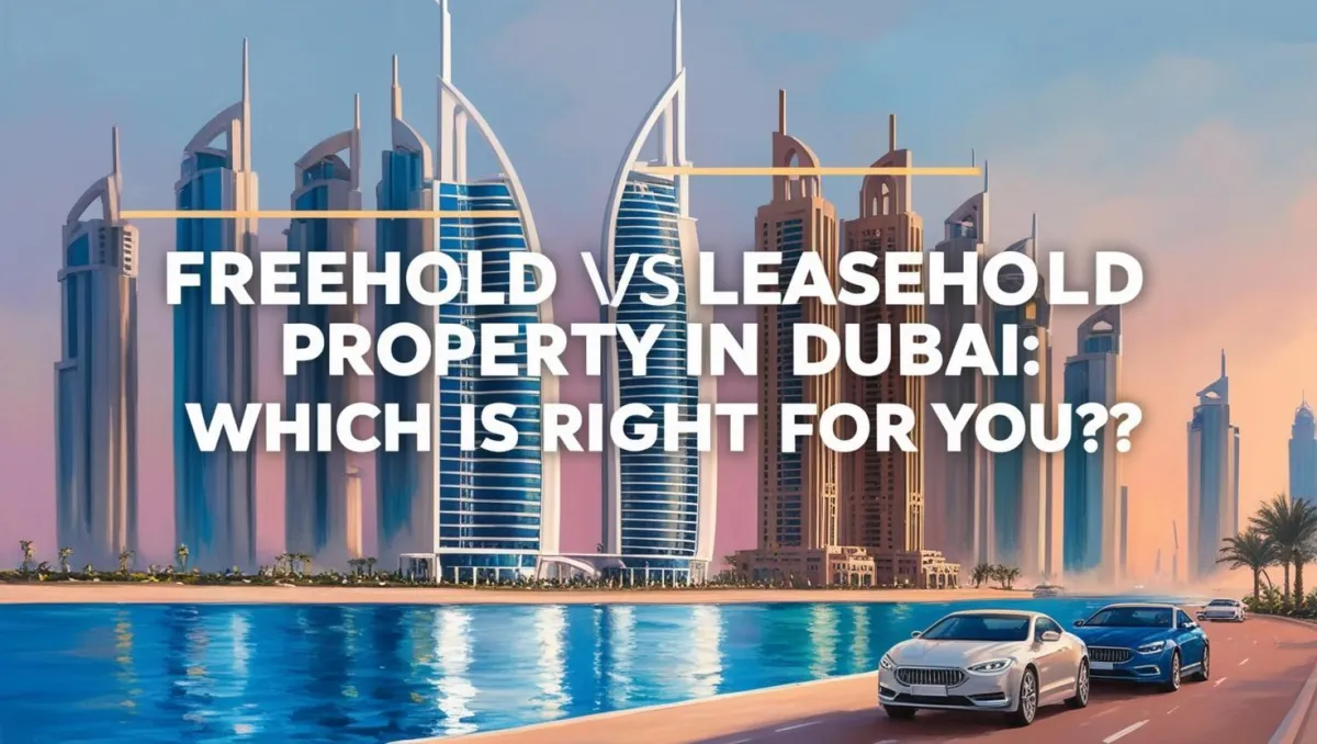 Freehold vs Leasehold Property in Dubai: Which is Right for You?