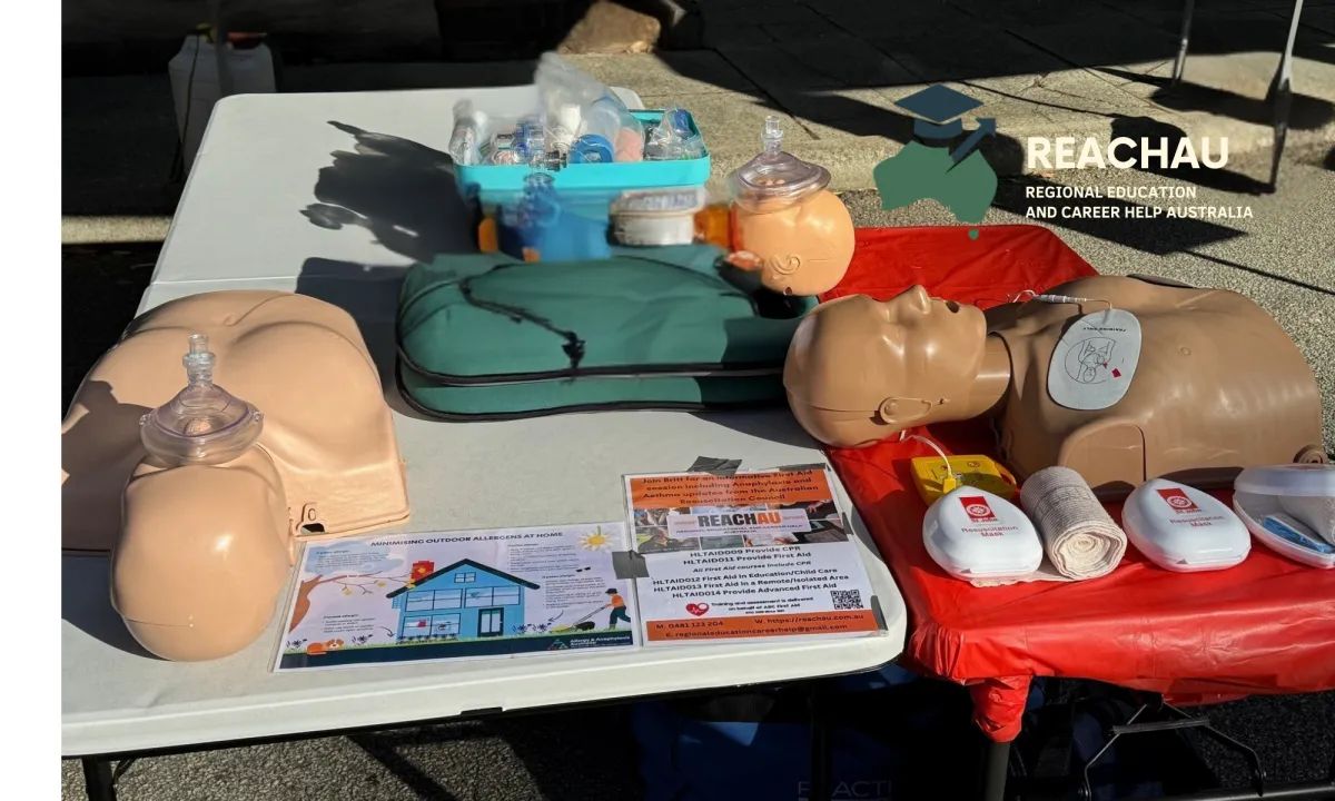 CPR manikins, first aid accessories