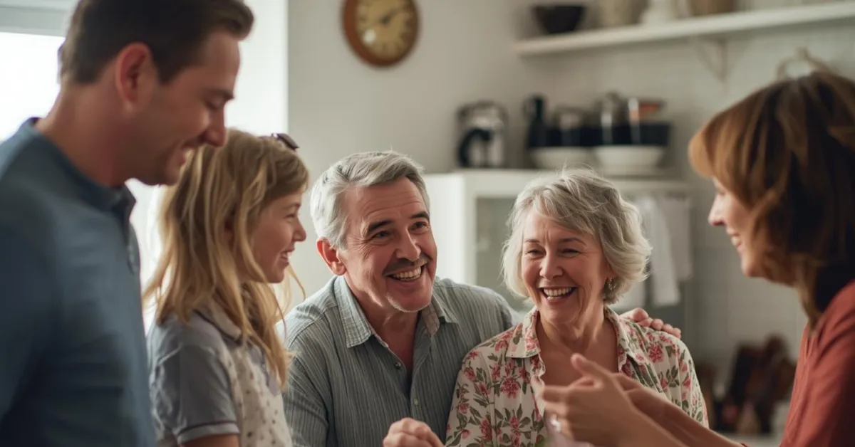 Multigenerational family image