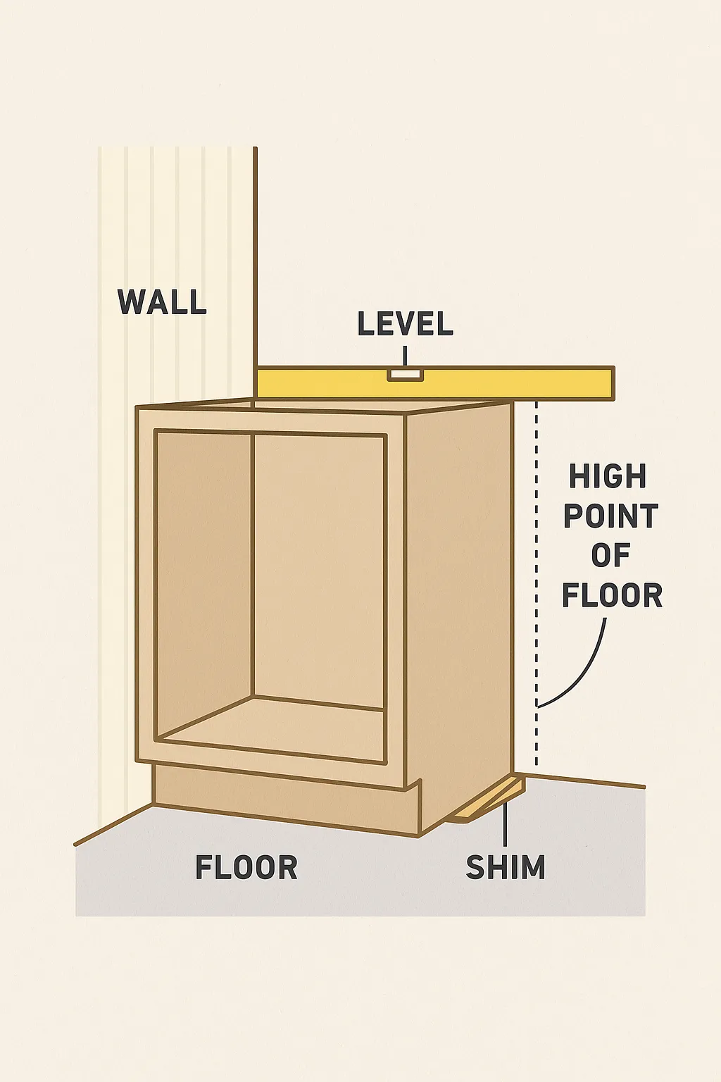 cabinet installation
