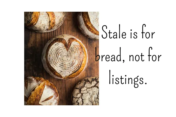 Stale listings? 5 ways to freshen it up get it SOLD