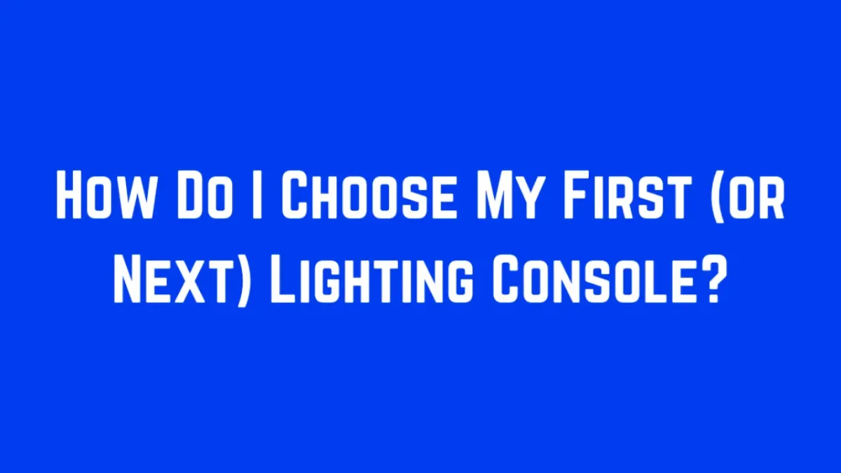 white text on blue background