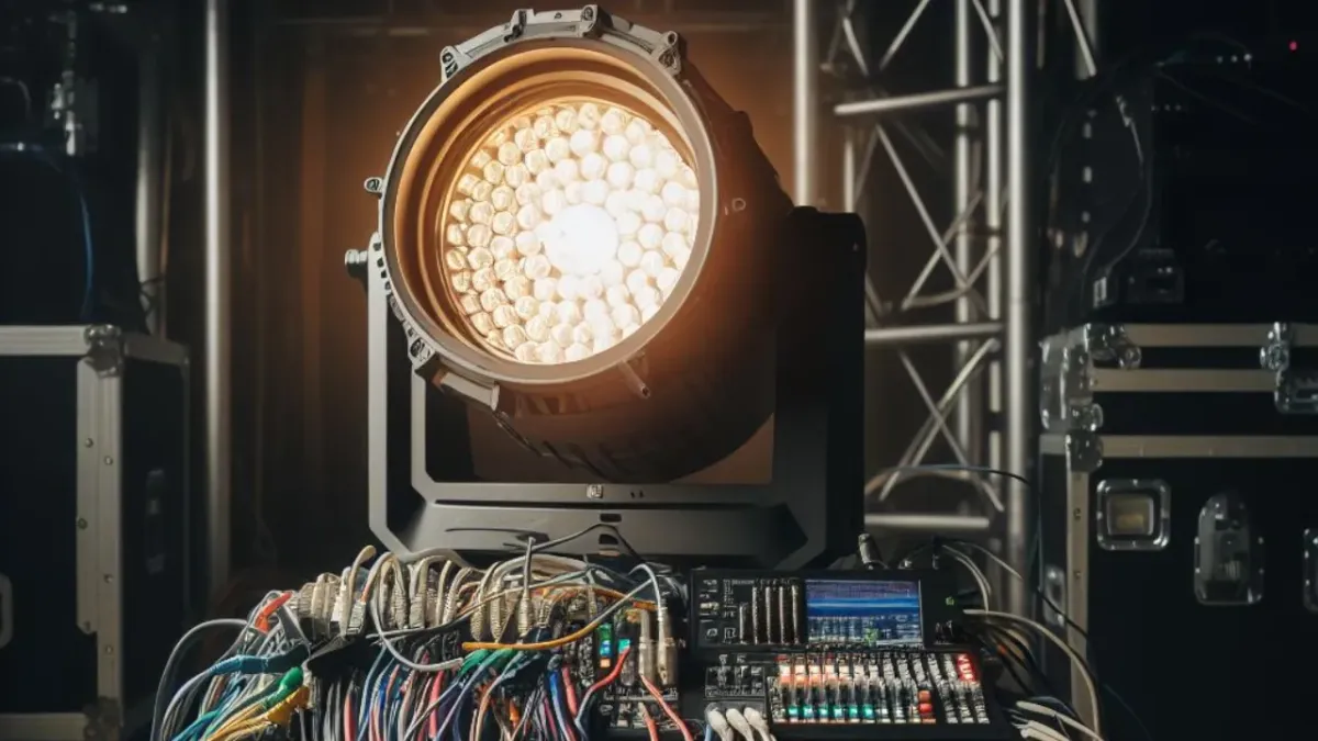 Large LED light fixture