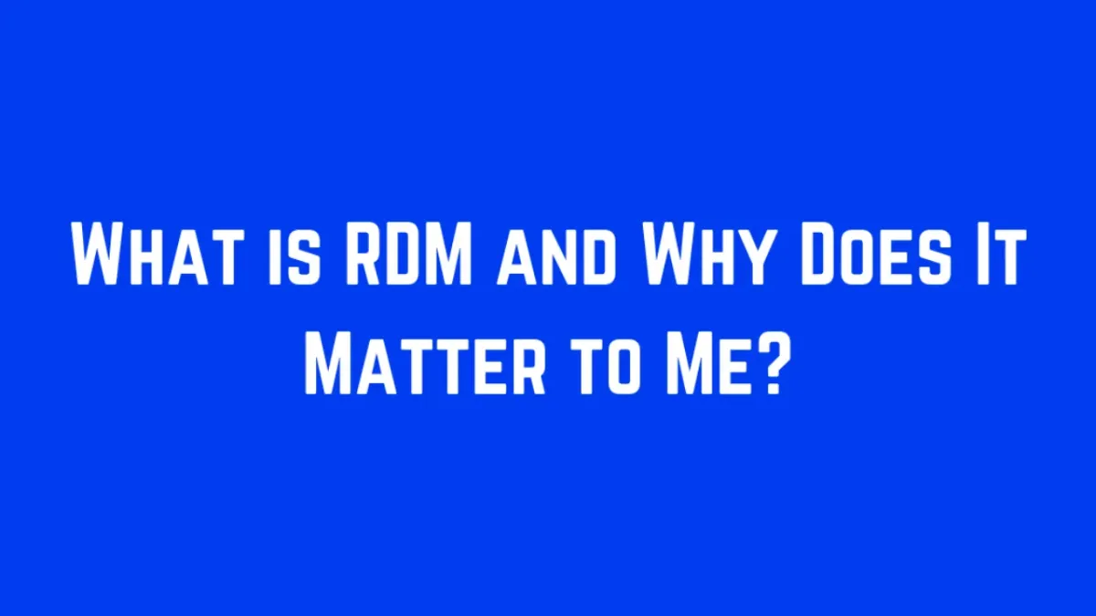 white text on blue background