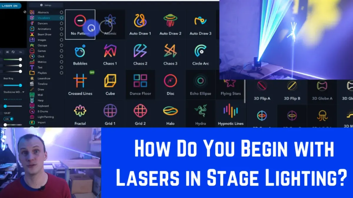How Do You Begin with Lasers in Stage Lighting?