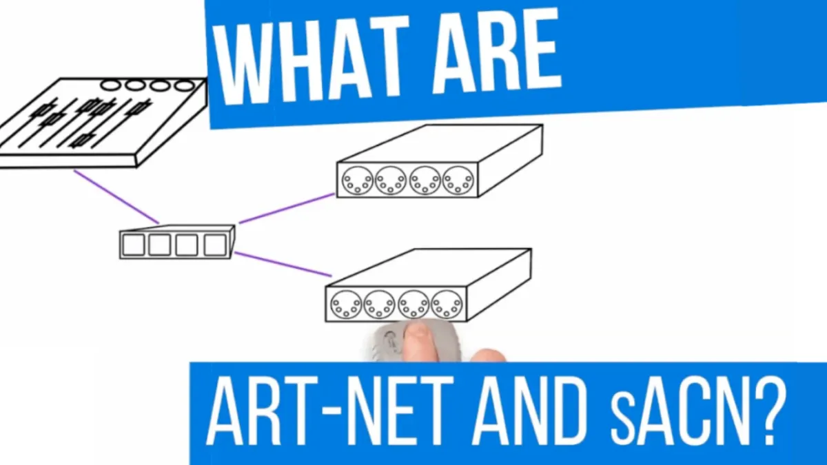 What are Art-Net and sACN?