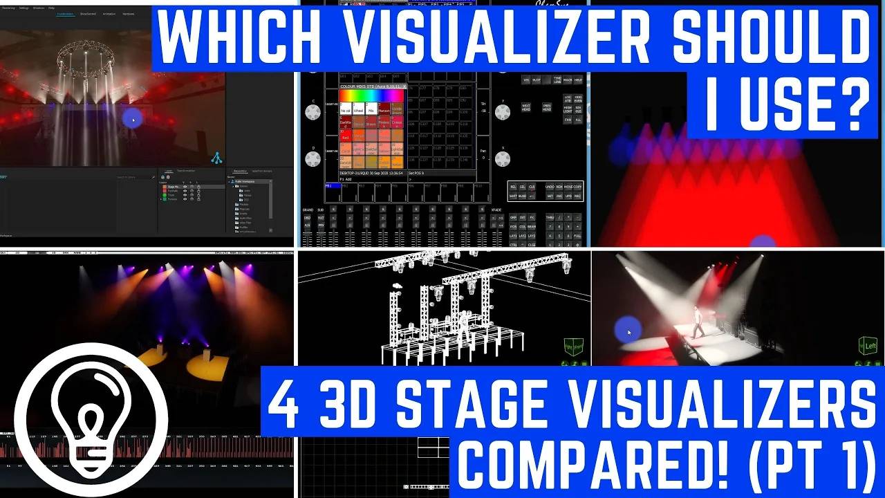 Which Visualizer Should I Use – 4 3d Stage Visualizers Compared!