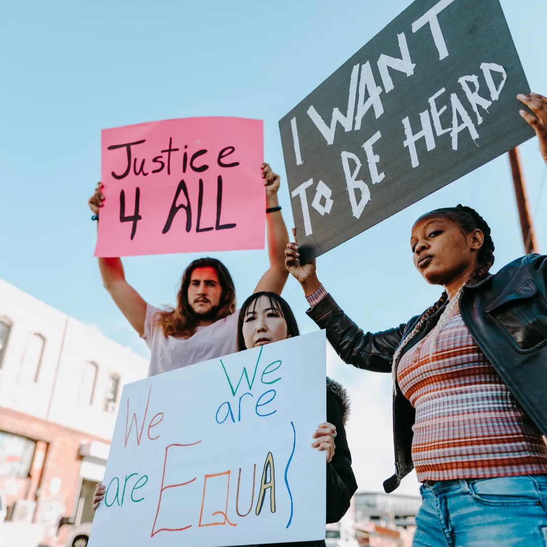 People Protesting