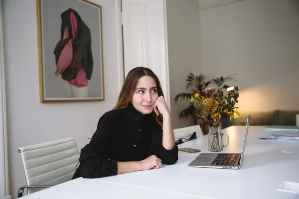 Woman thinking