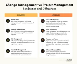 The Difference Between Change Management and Project Management, demystified