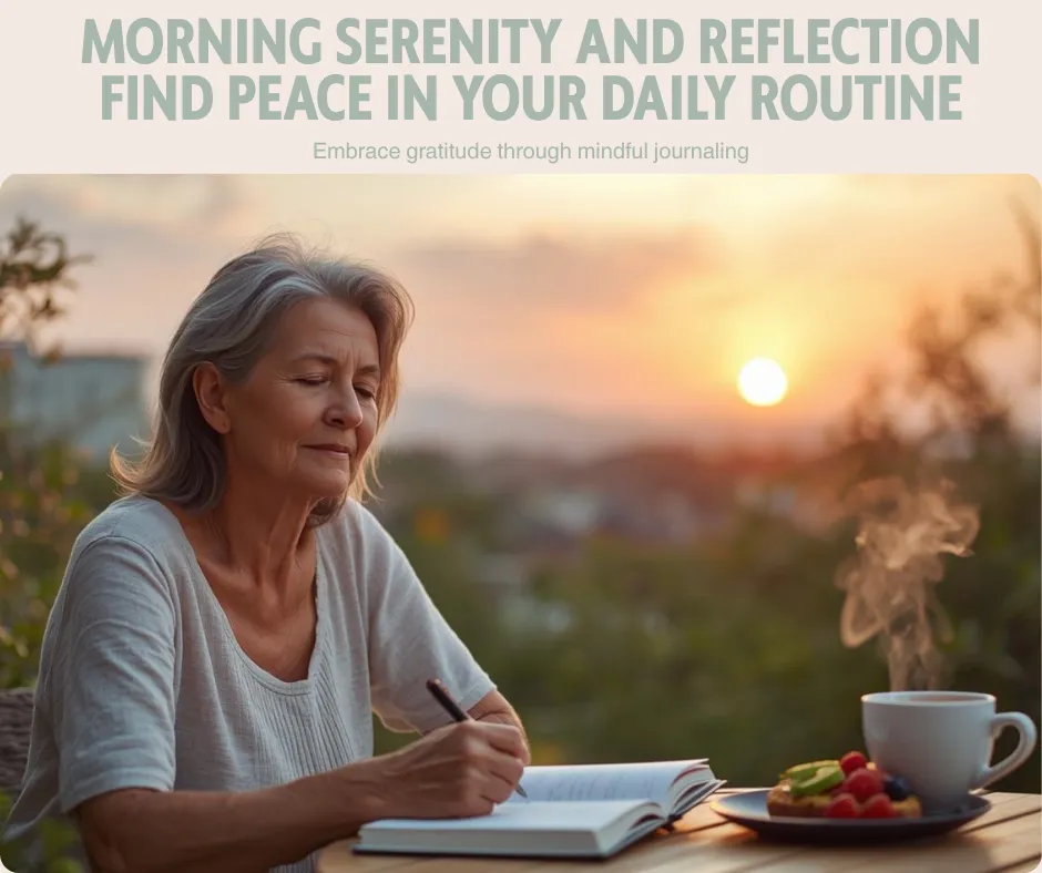 morning serenity-gratitude