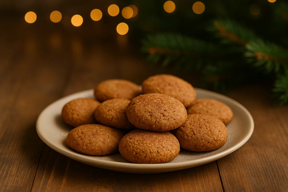 Almond Flour Gingerbread Cookies