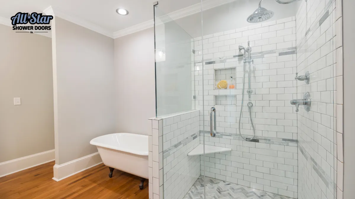 custom frameless shower
