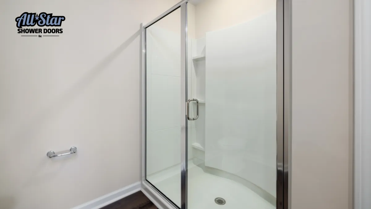sliding shower door