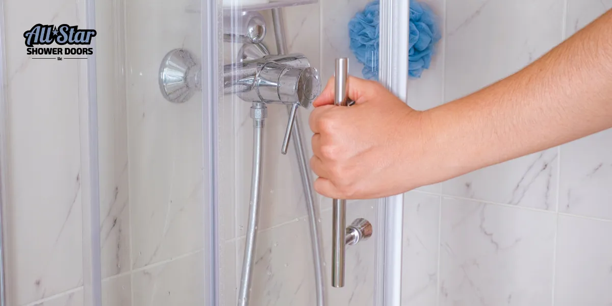glass shower door
