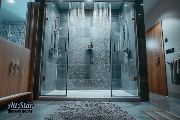 frameless shower enclosure