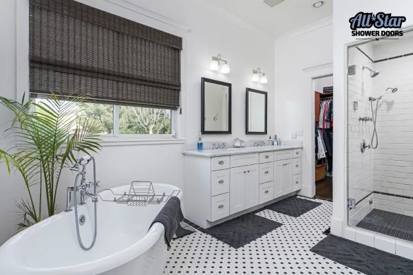 glass shower door