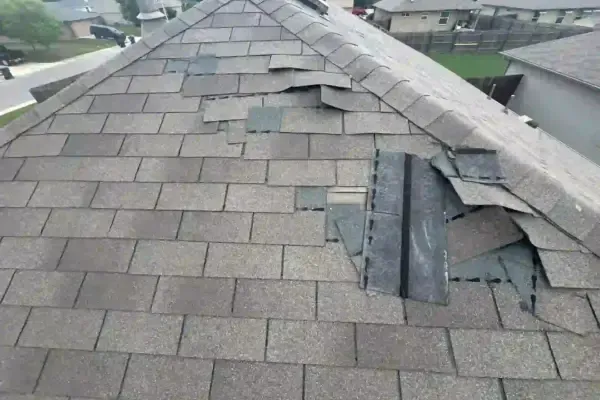 Detailed roof leak inspection in Georgetown TX preventing water damage with Red Oak Roofworks expertise