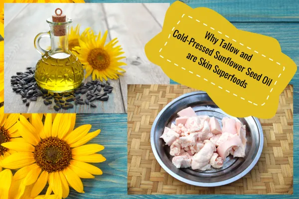 Sunflower oil and Beef tallow