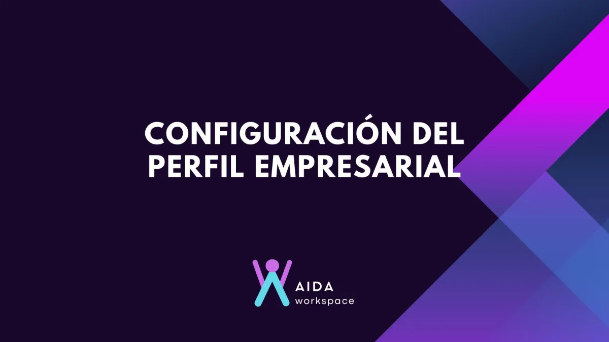 Configuración del perfil empresarial