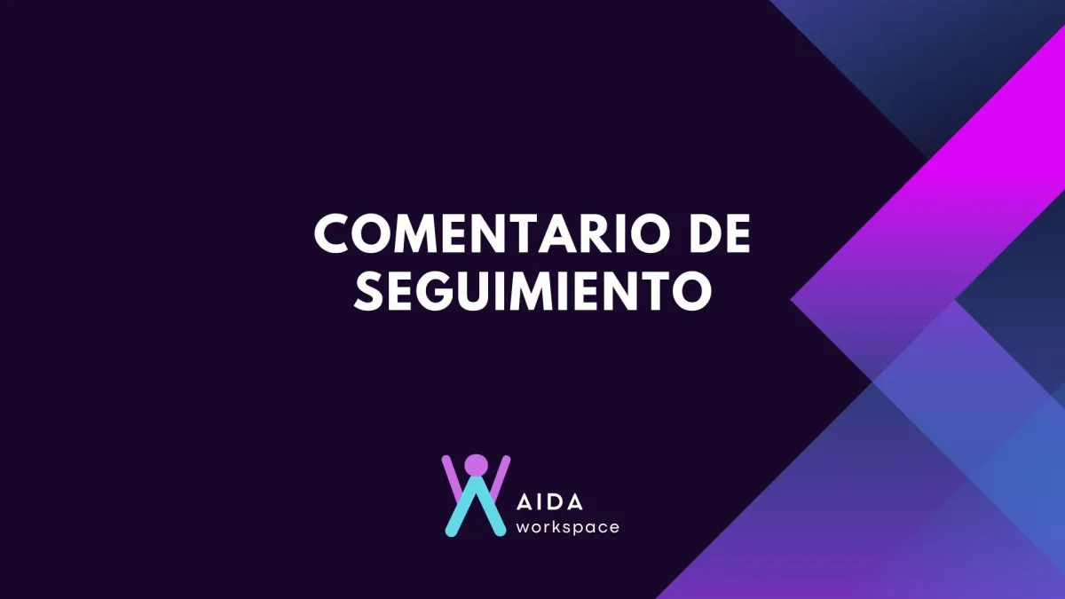 Comentario de seguimiento