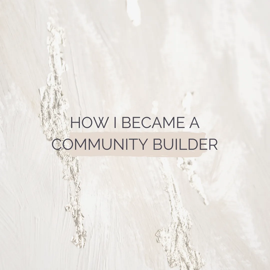 Quote on community building