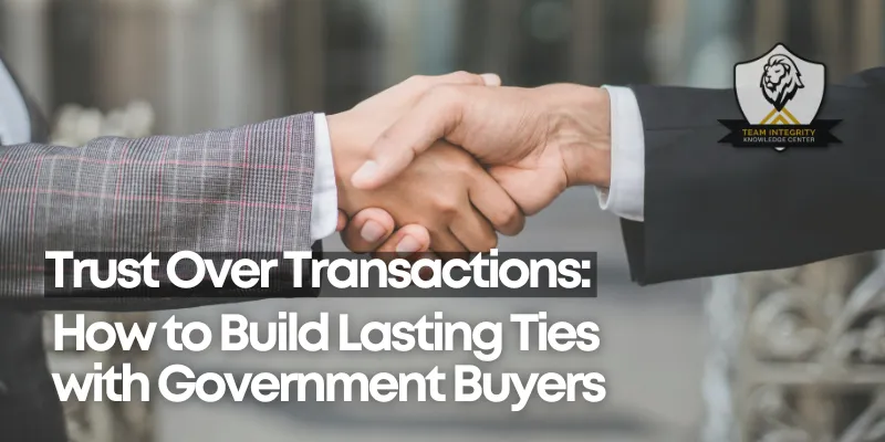 Positioning Your Business as a Reliable Partner to Government Buyers