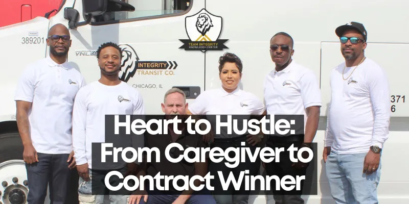 Nurse to CEO, heart to hustle, trauma to contracts, Team integrity, govcon isource, melanie patterson, govcon CEO