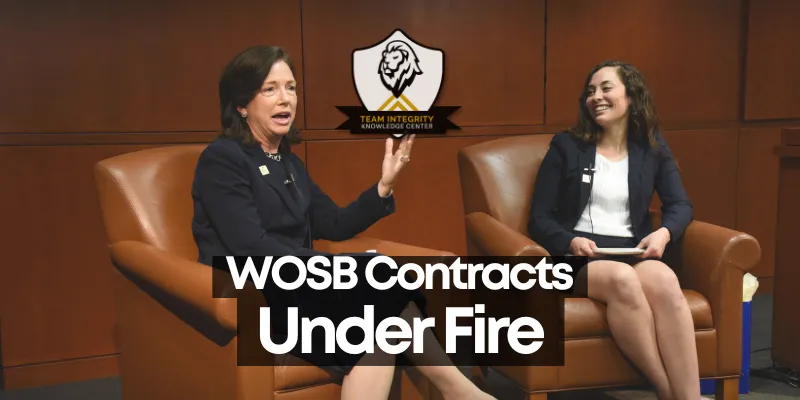 WOSB Under Fire, WOSB Shutdown