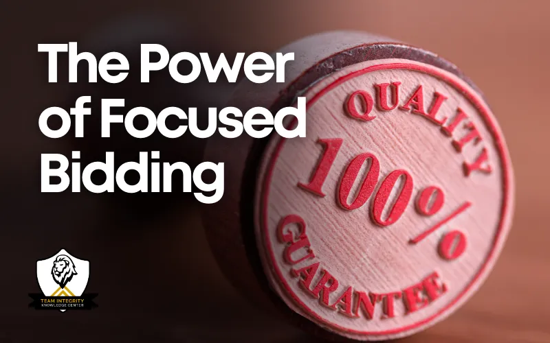 Quality over Quantity: Why 20 Focused Bids Beat 100 Random Bids