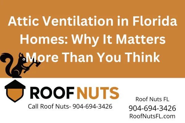 Attic Ventilation Services for Florida Homes