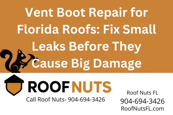 Roof Vent Boot Repair for Florida Homes