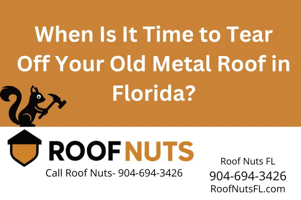 Need to replace your old metal roof? Roof Nuts FL provides full tear-off and replacement services across Florida. Serving Jacksonville, Tampa, Miami, and more.