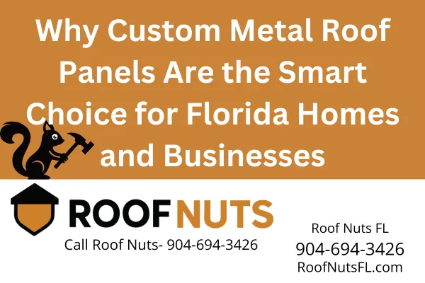 Explore the benefits of custom metal roof panel fabrication for Florida homes and commercial buildings. Roof Nuts FL delivers expert residential and commercial roofing solutions.