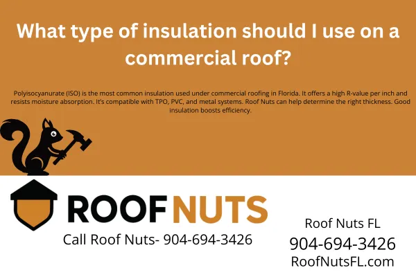 Learn why polyisocyanurate (ISO) is the top insulation choice for commercial roofs in Florida. Discover benefits, compatibility, and energy savings.