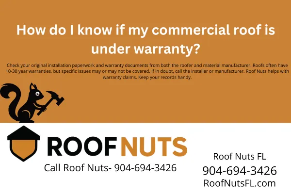 Learn how to check if your commercial roof is under warranty. Discover the key documents, warranty types, and who to contact. Roof Nuts helps with claims.
