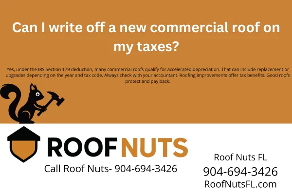 Florida business owners: Discover how IRS Section 179 can help you write off a new commercial roof. Learn what qualifies, how much you can deduct, and key tips.