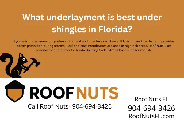 Florida’s heat and storms demand tough roofing. Learn why synthetic underlayment is the top choice under asphalt shingles in Florida homes.