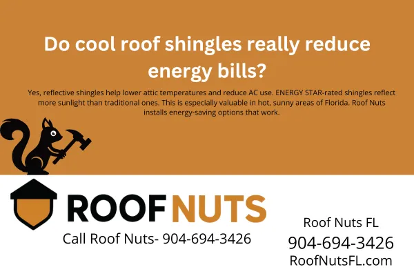 Yes—cool roof shingles can cut your energy bills by reflecting sunlight and reducing attic heat. Learn how ENERGY STAR-rated shingles help Florida homeowners save on air conditioning.